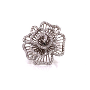 Flower Diamond Ring